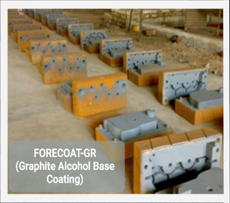 Foundry coating application